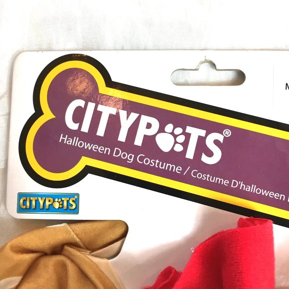 "Hot Dog" Halloween Party Weenie Dog Costume Medium NWT NOS - Picture 8 of 13